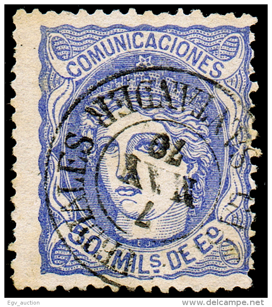 CANTABRIA - EDI O 107 - MAT. FECH. T. II \"CASTROURDIALES\ - Used Stamps