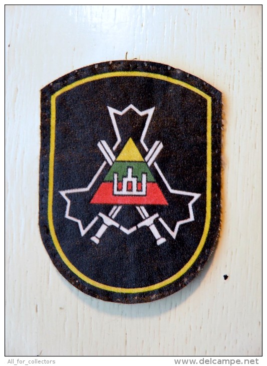 Patch Patches Of Voluntary Military From Lithuania - Patches