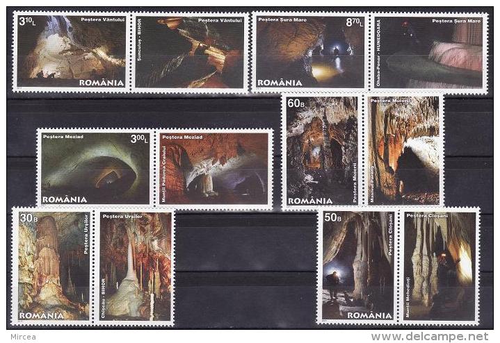 Roumanie 2011 - Caves 6v.avec Vignettes Neufs** - Unused Stamps