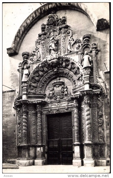 RPPC: PUERTA DE LA IGLESIA DE MONTESION, PALMA, MALLORCA ~ COLECCION BESTARD - Mallorca