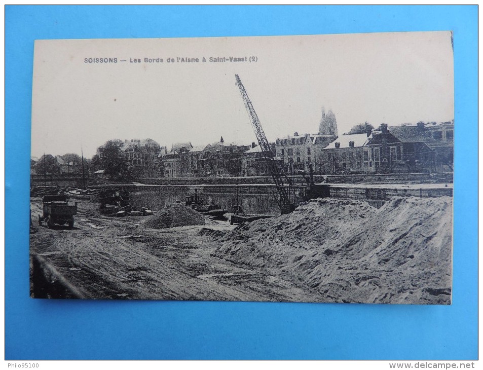 SOISSONS - Les Bords De L'Aisne à Saint-Vaast. - Soissons