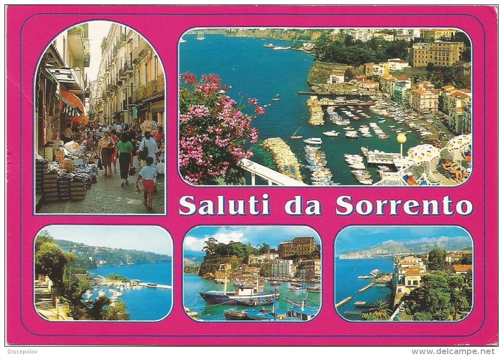 L3412 Saluti Da Sorrento (Napoli) - Panorama - Vedute - Multipla / Viaggiata 2000 - Altri & Non Classificati