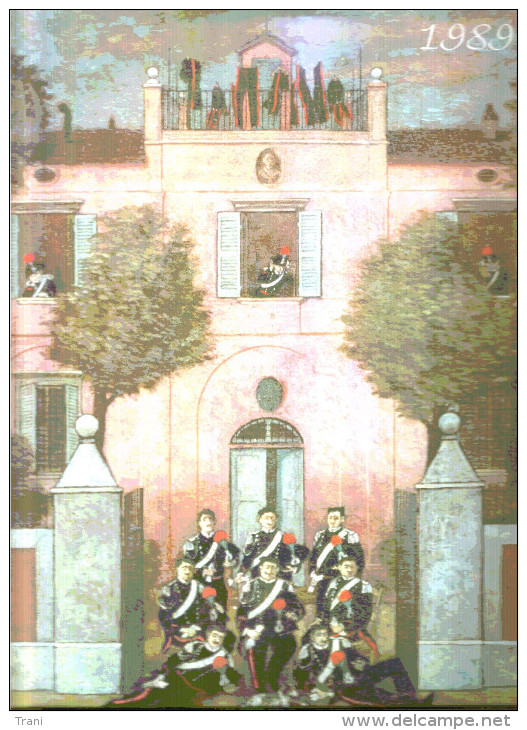 CALENDARIO DEI CARABINIERI - Anno 1989 - Formato Grande : 1981-90