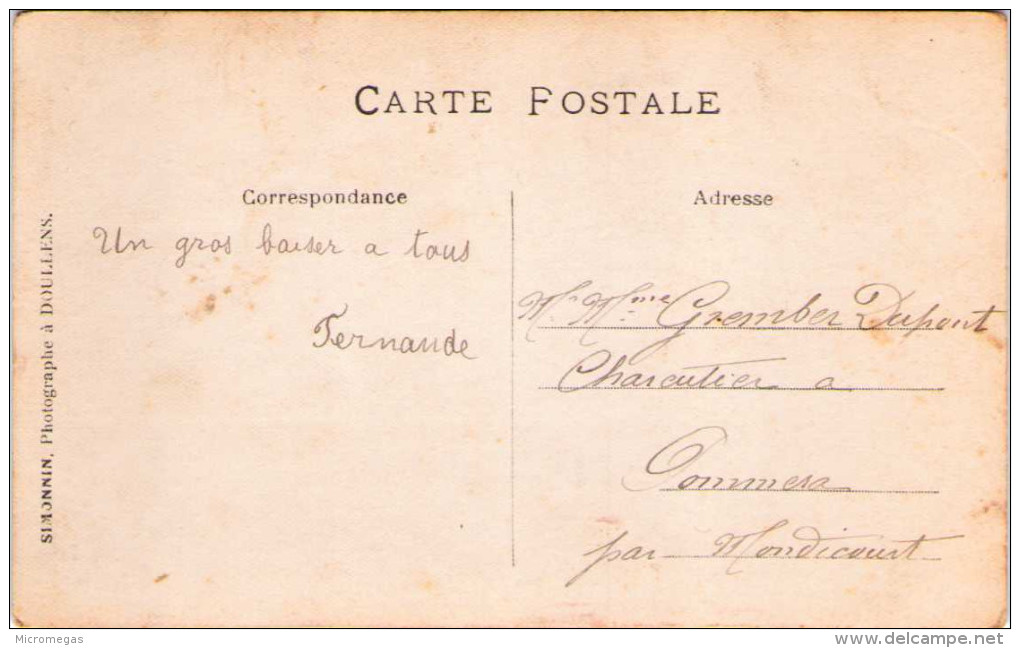 Portrait De Fillette - Carte-photo - Ritratti