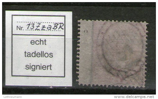 GB 1857: 4 D Rose-carmine, Wmk. "large Garter", Ord. White Paper, Wing Margin, Used, No Faults Sign. H.Richter - Gebraucht