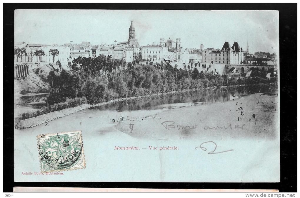 Carte Précurseur - MONTAUBAN Vue Générale   - Haa138 - Montauban