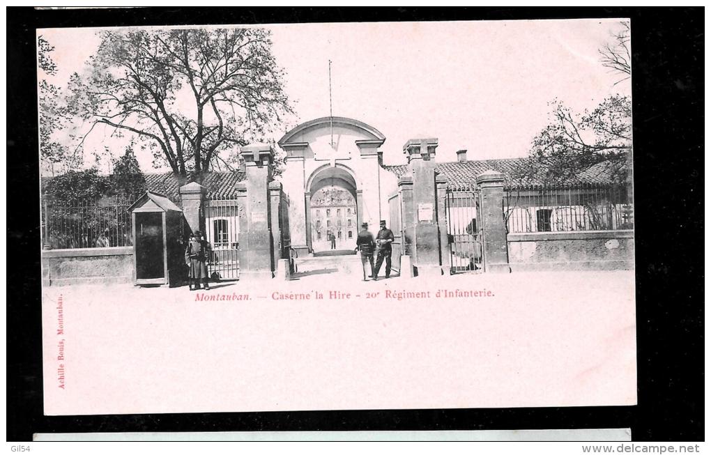 Montauban  - Caserne  La Hire  - 20è Régiment D'infanterie    - Carte Précurseur  Haa145 - Montauban