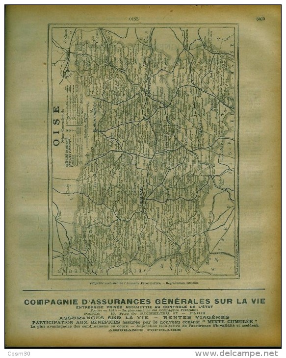 ANNUAIRE - 60 - Département Oise - Année 1907 - 1922 - 1930 - 1938 -1947 édition Didot-Bottin - Cinq Années (7.7x5=38.5) - Annuaires Téléphoniques