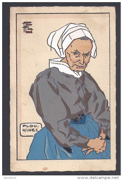 GEO FOURRIER - Vieille Femme De PLOUHINEC - Fourrier, G.