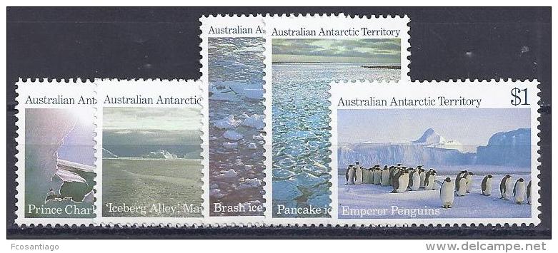 ANTÁRTIDA AUSTRALIANA 1985 - Yvert #68/72 - MNH ** - Ungebraucht