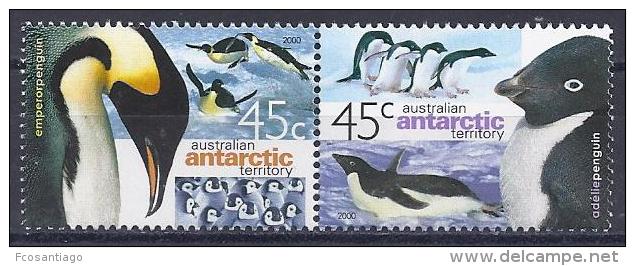 ANTÁRTIDA AUSTRALIANA 2000 - Yvert #123/24 - MNH ** - Unused Stamps