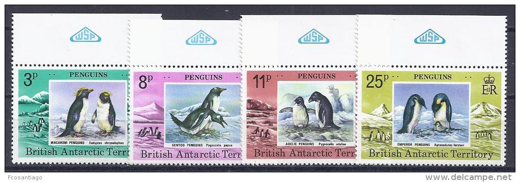 ANTARTIDA BRITANICA 1979 - Yvert #78/81 - MNH ** - Nuevos