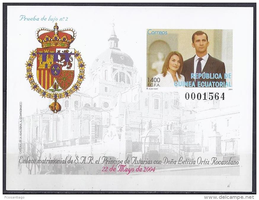 REALEZAS - GUINEA ECUATORIAL 2004 - Edifil #PO2 - MNH ** - Familias Reales