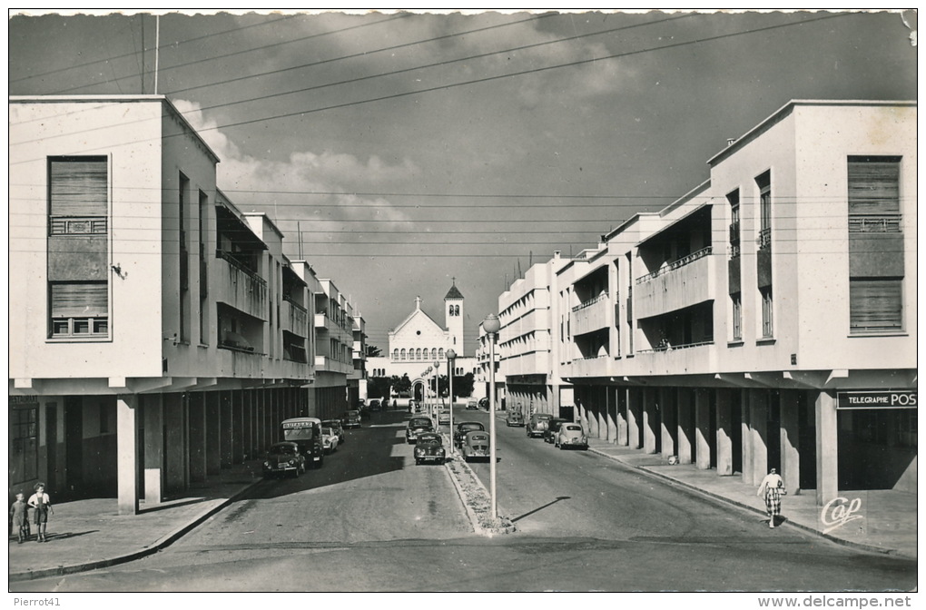 AFRIQUE - MAROC - RABAT - AGUEDAL - Boulevard Jeanne D'Arc Et L'Église - Rabat