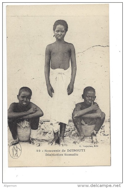 13059-  Souvenir De Djibouti Diablotins Somalis - Djibouti