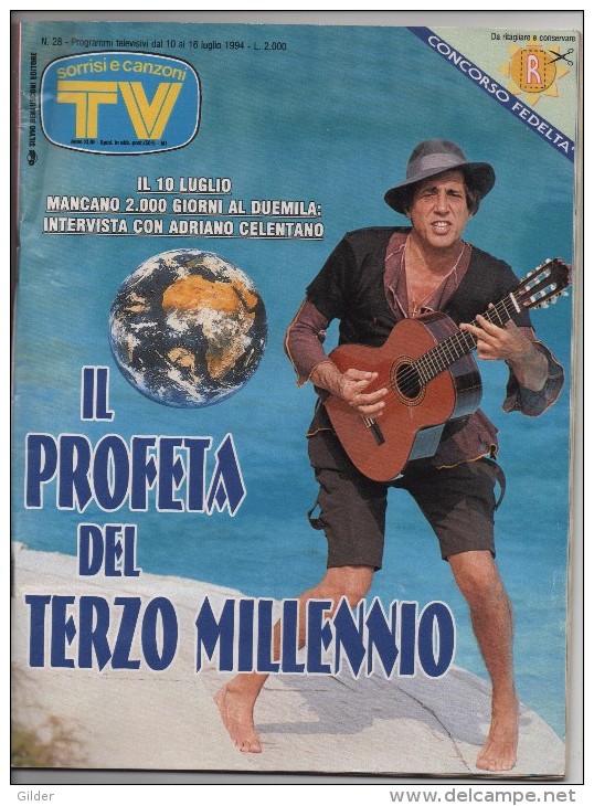 Tv Sorrisi E Canzoni N.28 Del 1994. - Televisione