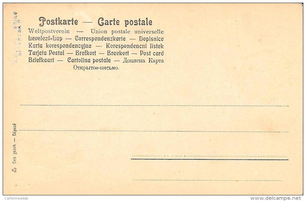 [DC4887] CARTOLINA - GES GESCH - DEPOSE - MOLTO BELLA - Non Viaggiata - Old Postcard - Non Classificati