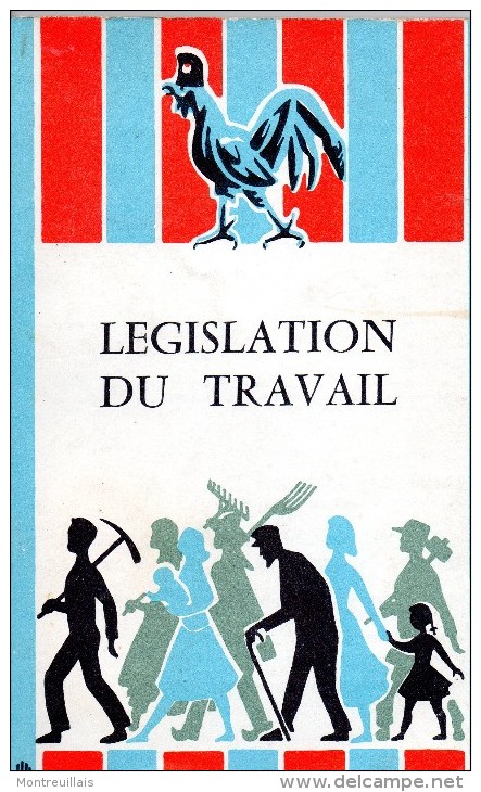 Législation Du Travail à Usage Des élèves, , Par LESCOT, 1973, 126 Pages, - Right