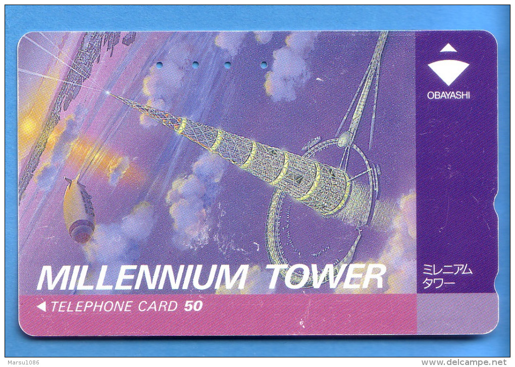 Japan Japon Telefonkarte Télécarte Phonecard Telefoonkaart -  Ballon Balloon Millennium Tower - Sport