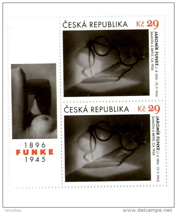 Painting - Funke - 2 Stamps Incl. Cupon, MNH - Neufs