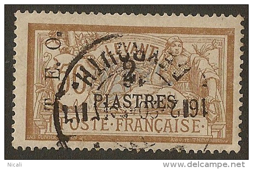 SYRIA 1919 2p On 50c Brown And Lilac SG 17 U #OY42 - Gebruikt