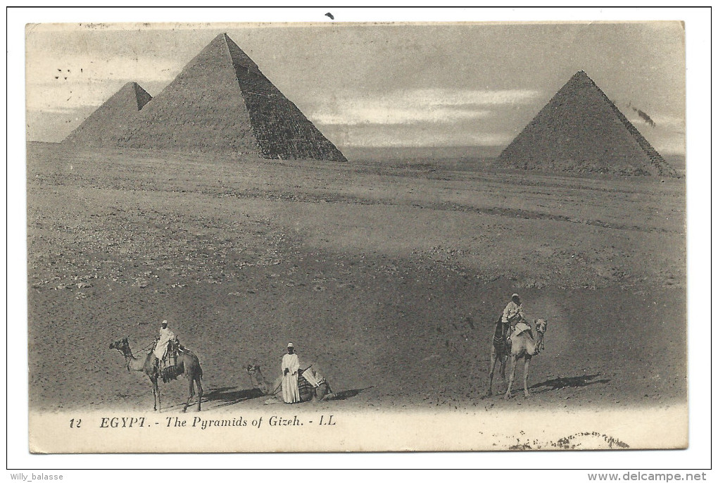 CPA - Afrique - EGYPTE - The Pyramids Of GIZEH - Pyramides - LL // - Gizeh