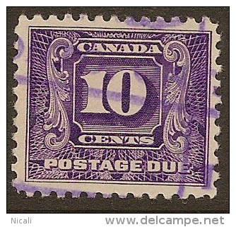 CANADA 1930 10c Postage Due SG D13 U #OE34 - Portomarken