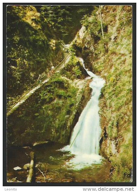 OPPENAU Schwarzwald Daststätte ALLERHEILIGEN Bütten Wasserfälle 1973 - Oppenau