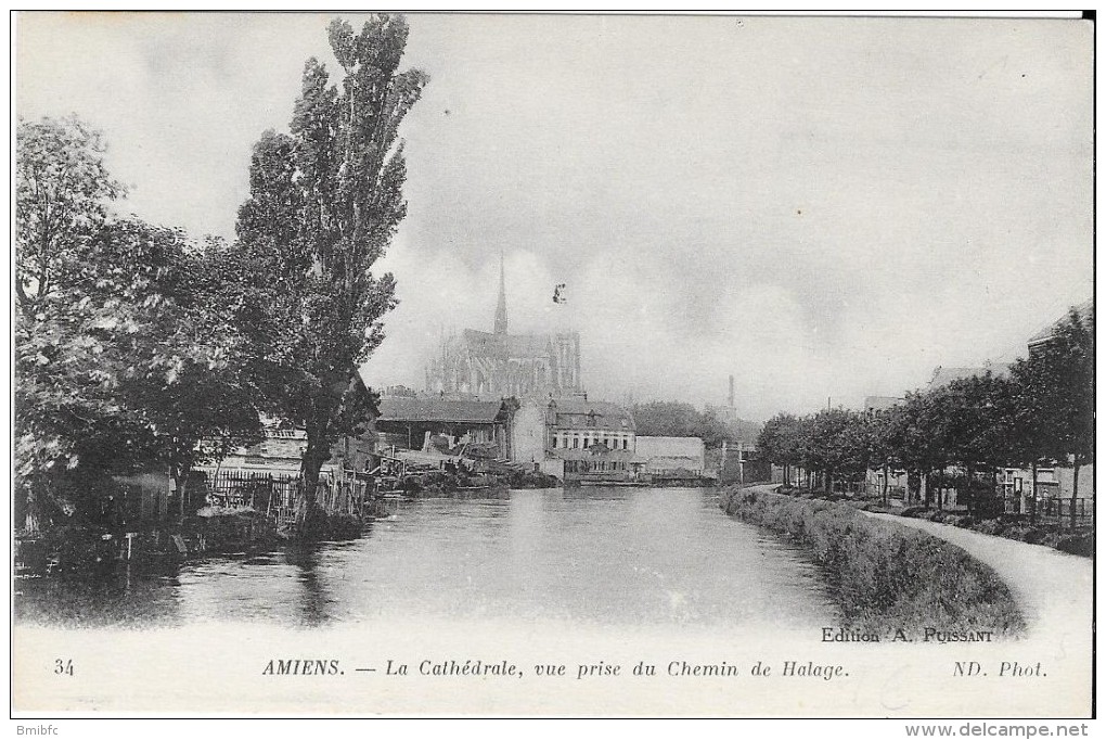 Lot de 64 cartes d´AMIENS toutes scannées + 1 rajoutée le 30/09 : Marché sur l'eau