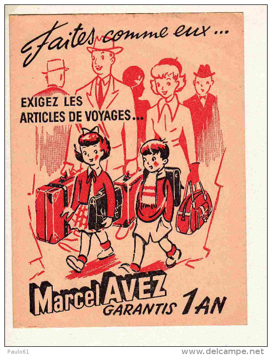 PROTEGE CAHIER :Moi J´ai Une Gibeciere MARCEL AVEZ ( Enfants ) - Protège-cahiers