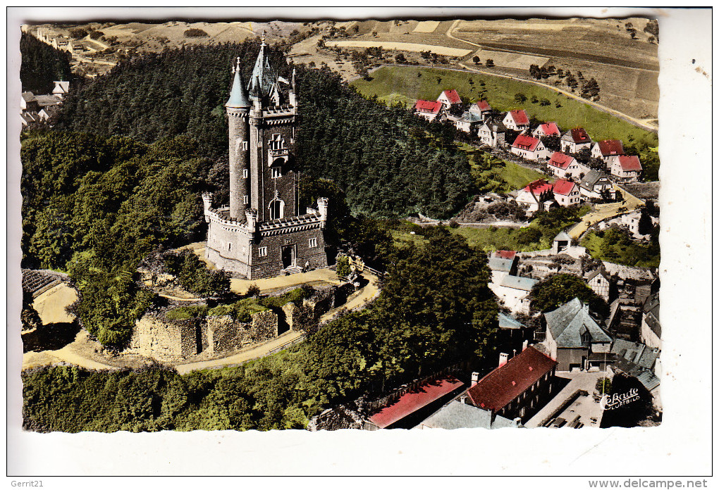 6340 DILLENBURG, Luftaufnahme, 1959 - Dillenburg