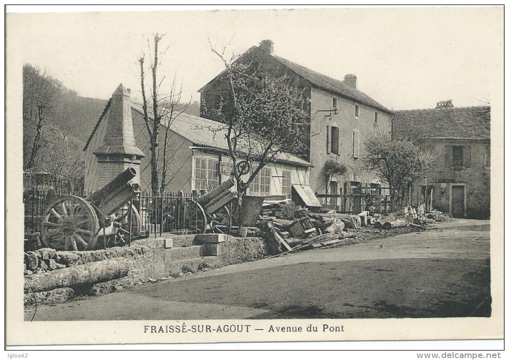 FRAISSE SUR AGOUT - Avenue Du Pont - Other & Unclassified