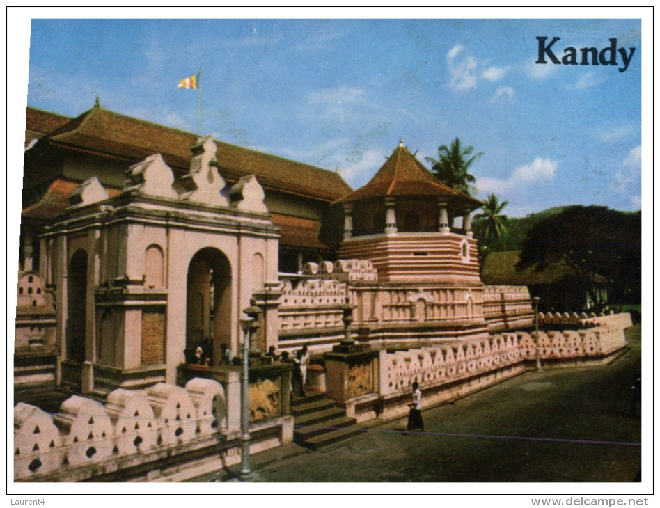 (M+S 456) Sri Anka (ceylon) Kandy Temple Of The Tooth - Bouddhisme