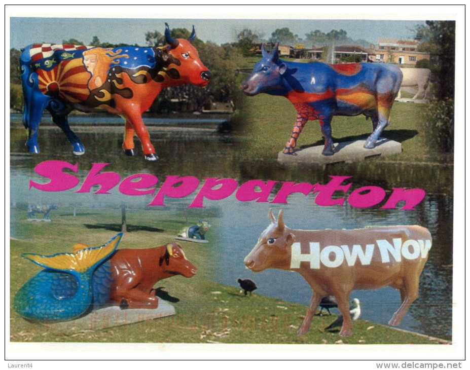 (384) Australia - VIC - Shepparton (cows Art) - Shepparton