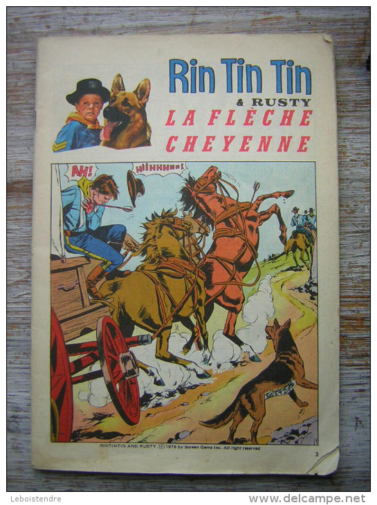 RINTINTIN  / RIN TIN TIN & RUSTY LA FLECHE CHEYENNE  1976 - Rintintin