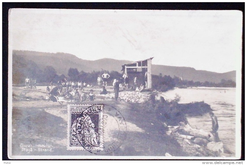 ROMANIA 1930 REAL PHOTO POSTCARD WITH STAMP - Roumanie