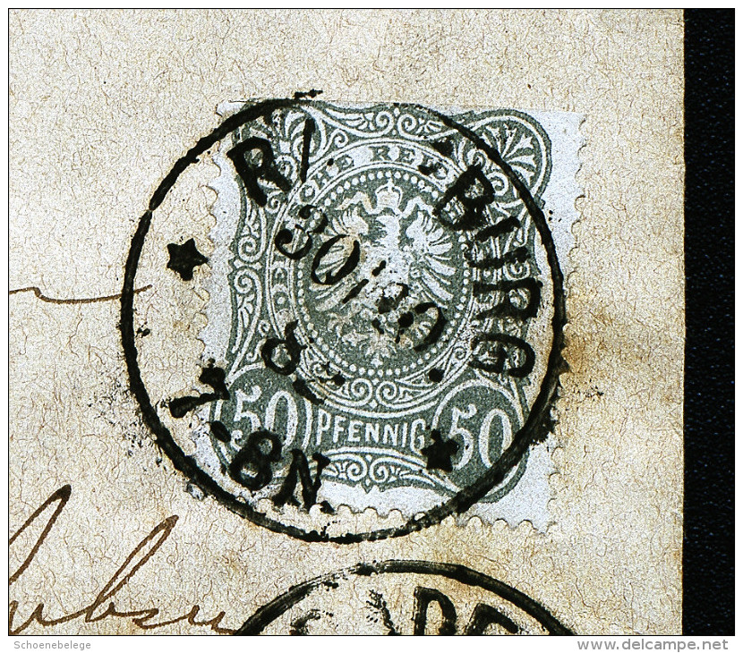 A3374) DR Wertbrief Von Radeburg 30.10.1882 Mit EF Mi.44 - Briefe U. Dokumente