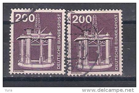 Germany Federal Republic 1975  Mi Nr 858x2  (a2p27) - Used Stamps