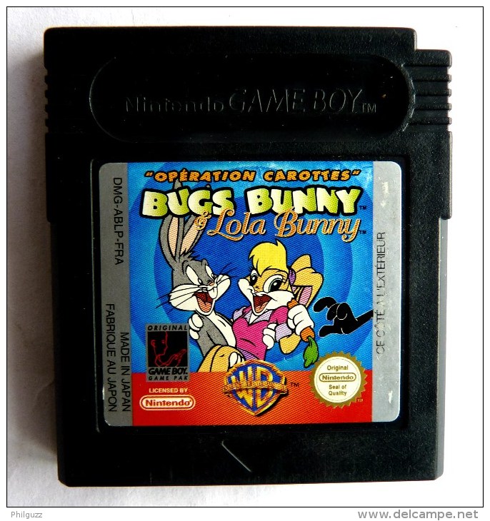 JEU NINTENDO GAME BOY  - BUGS BUNNY LOLA BUNNY - Nintendo Game Boy