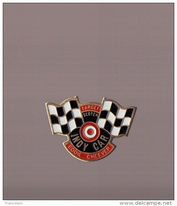 Pin's Formule 1 / Eddie Cheever - Indy Car (Target Scotch) - Automobile - F1