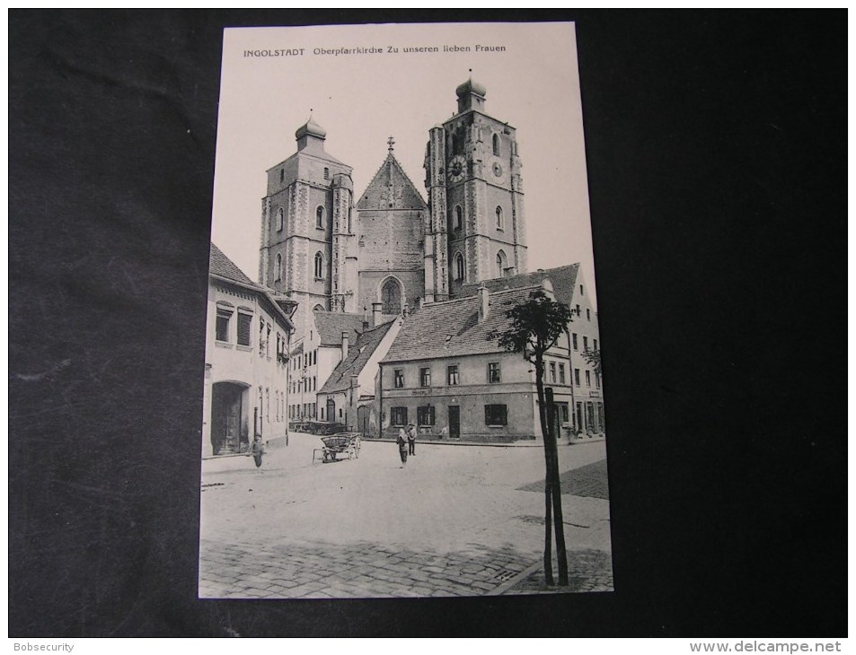== Ingolstadt  ,  Kirche * Alte Karte - Ingolstadt