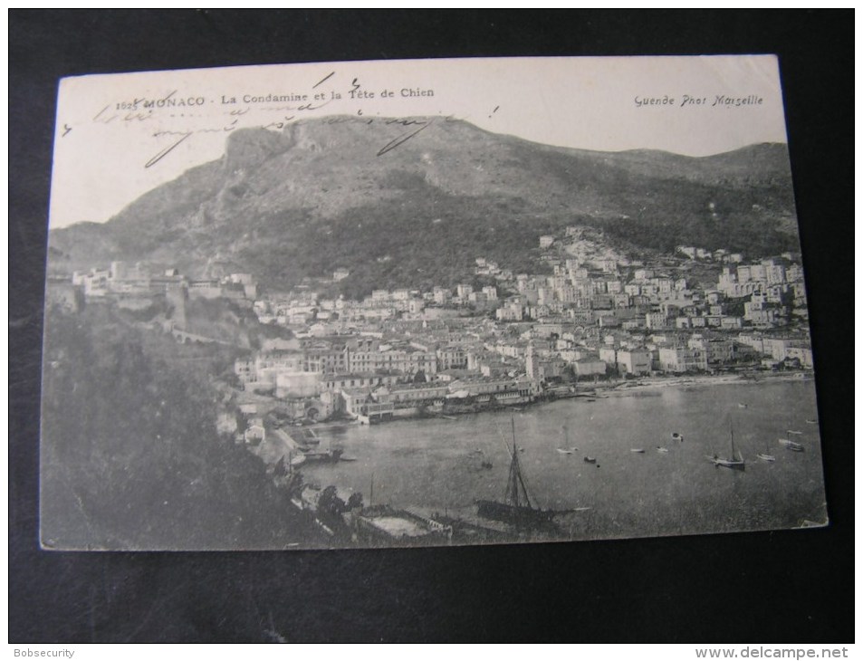 ==  Monaco Karte   1909 - Monte-Carlo