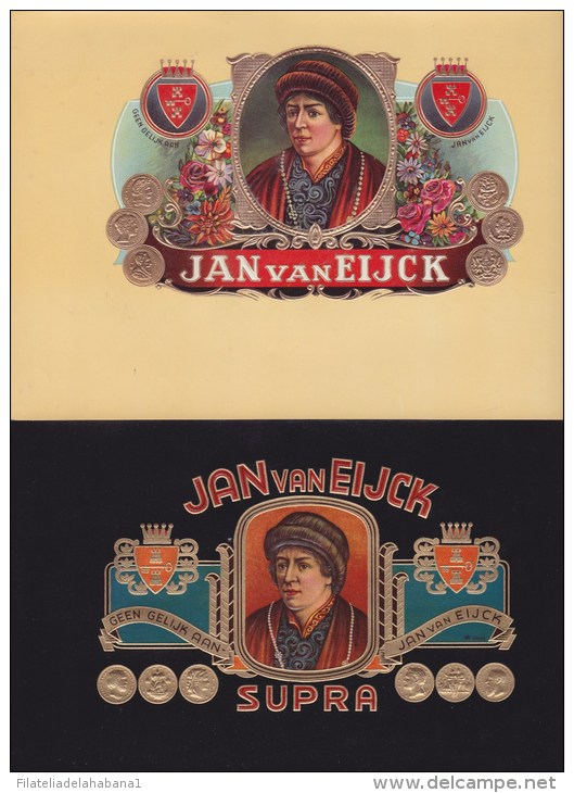 T116 TOBACCO. CIRCA 1930. LEBEL FABRICA DE TABACOS JAN VAN EIJCK. - Labels