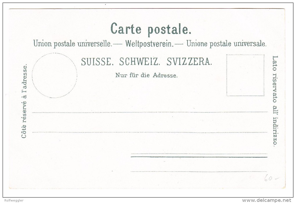 AK ZH Uster Gruss Aus Litho Ungebraucht - Uster