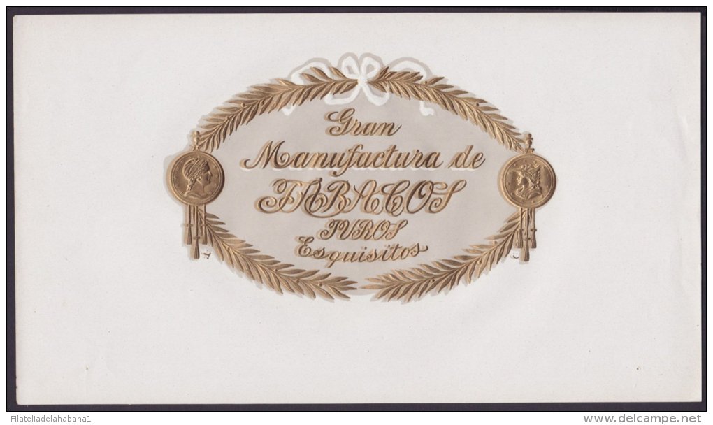 T122 TOBACCO. CIRCA 1930. LEBEL FABRICA DE TABACOS GRAN MANUFACTURA DE PUROS. - Etiquettes