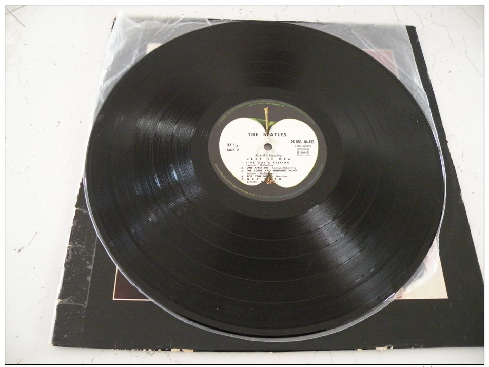 Vinyles 33T LP , BEATLES, Let It Be 1978 -