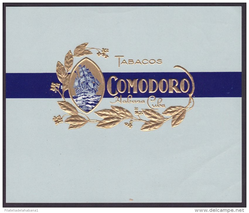 T94 CUBA TOBACCO. CIRCA 1930. LEBEL FABRICA DE TABACOS COMODORO HABANA. - Labels