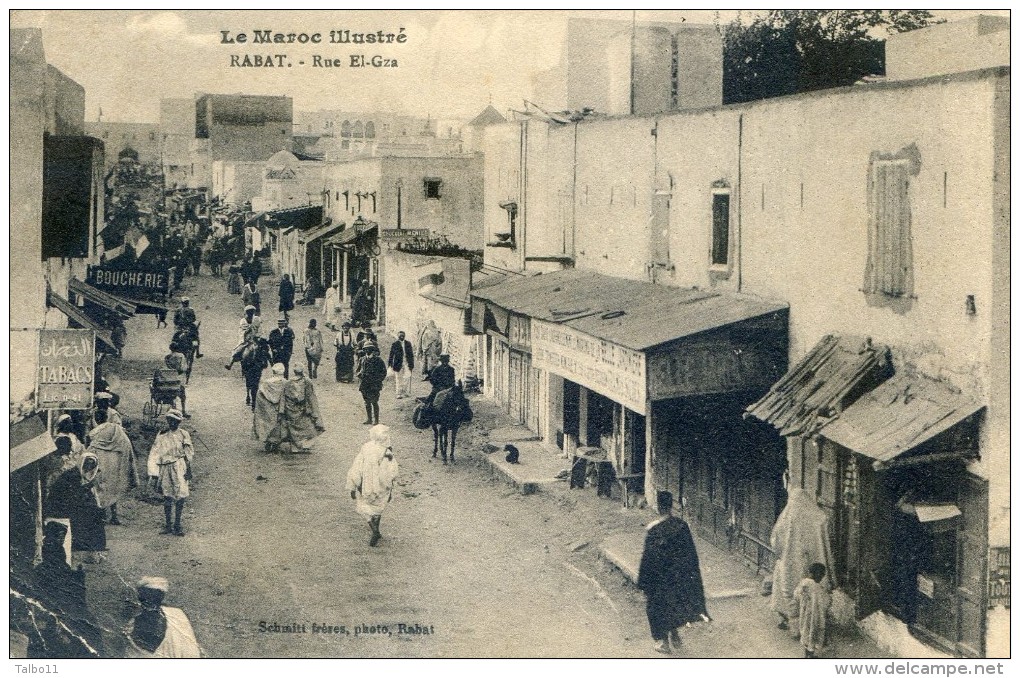 Rabat - Le Maroc Illustré - Rue El Gza - Rabat