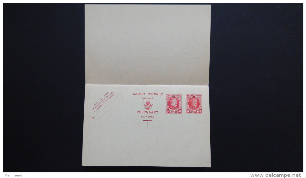 Belgium - 1927 - Mi: P105* - Postal Stationery - Look Scans - Postkarten 1909-1934