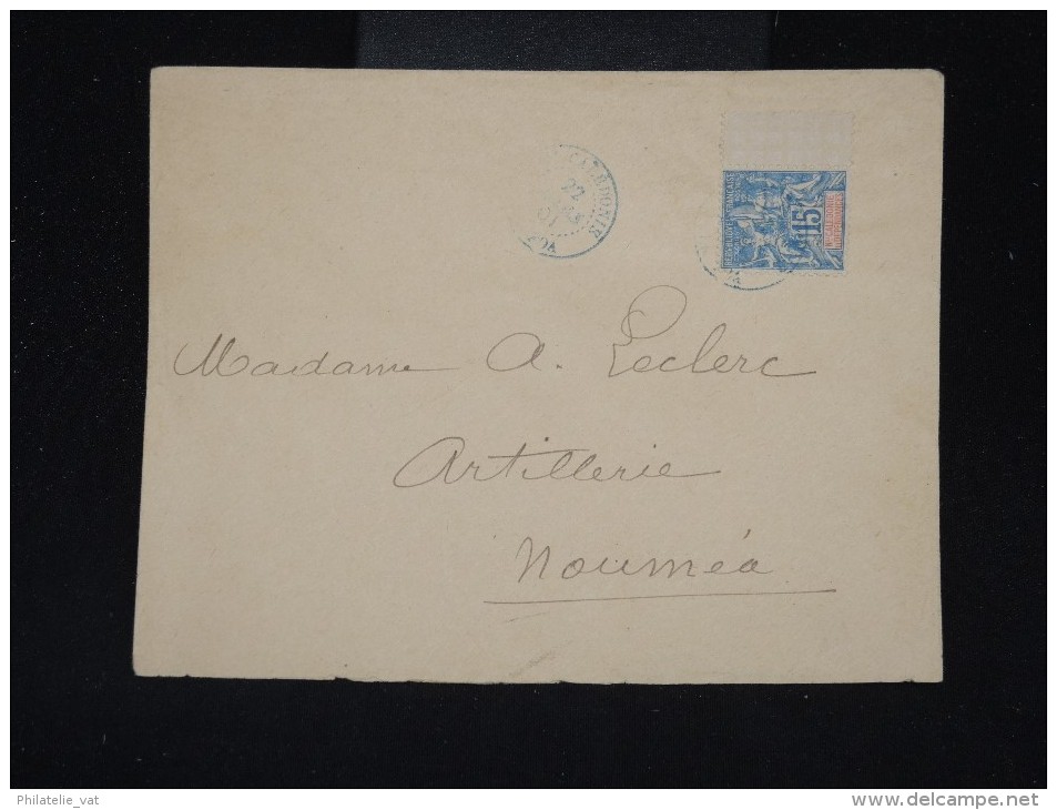 NOUVELLE CALEDONIE -Enveloppe Pour  Nouméa En 1901  - à Voir - Lot P9997 - Cartas & Documentos